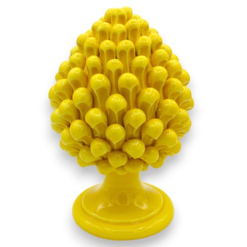 Siciliansk keramisk kotte Caltagirone h ca 20 cm (1 st) Enfärgad med olika färgalternativ -  2