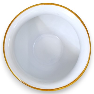Cachepot Maceta de cerámica siciliana, decoración de tuna pálida y frutas - con 5 opciones de tamaño (1 pieza) - 