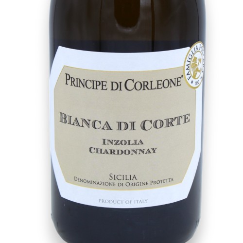 Bianca di Corte - Weißwein Inzolia Chardonnay DOP 750 ml - Vol. 12,5% -  2
