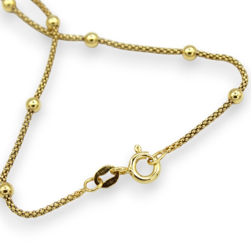 Colar em Prata 925 banhado a ouro - C 48 + 7 cm aprox. com Camafeu, Coral Torre del Greco e Pérolas - 