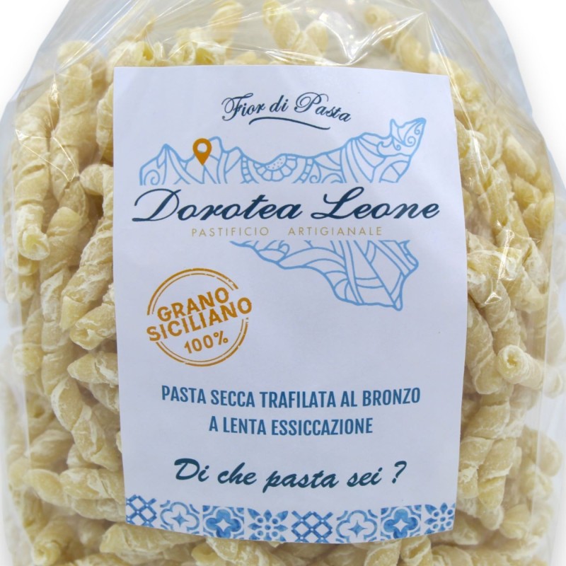 Sicilian Artisan Pasta Busiata Trapanese Short, 500 g - 