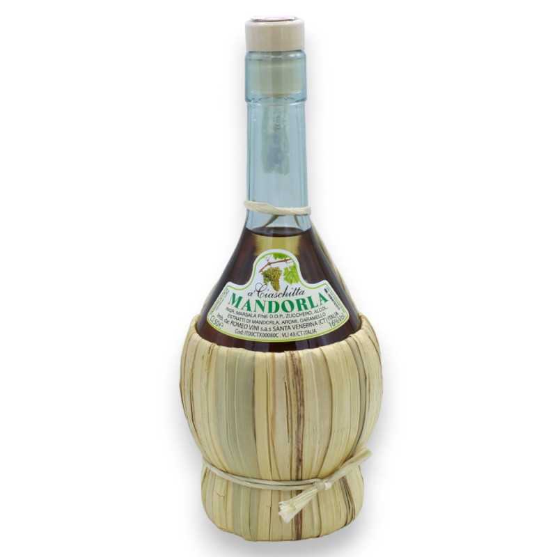 Fiasco in Vetro rivestito di Paglia con 3 opzioni Vini Liquorosi Siciliani (1pz) 500 ml - 