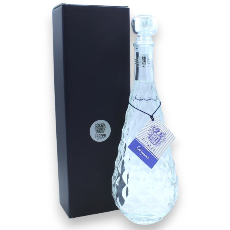 Grappa, Crystal Diamond Glass Bottle - 500 ml Vol 40% - 