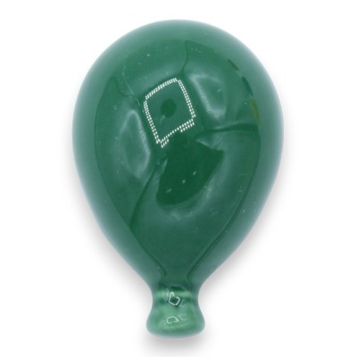 Palloncino Magnete Calamita in pregiata ceramica Siciliana - h 6 x L 4 cm ca. (1pz) con 4 opzioni colore - 