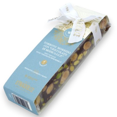 Zachte handgemaakte Siciliaanse nougat, met 4 smaakopties (1 st) Glutenvrij - 150 g - 