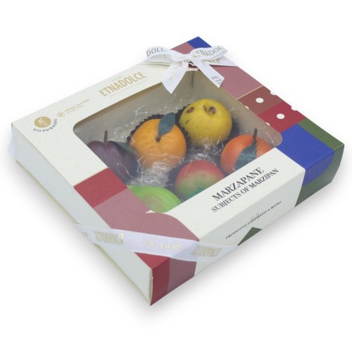 Marzapane - Frutta Martorana, Dolce tipico siciliano Artigianale - 300 g -  2