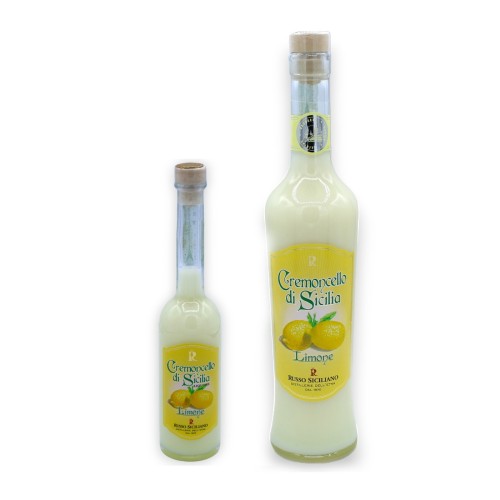 Cremoncello au citron sicilien, avec deux options de format (1 unité) Vol. 17 % - 