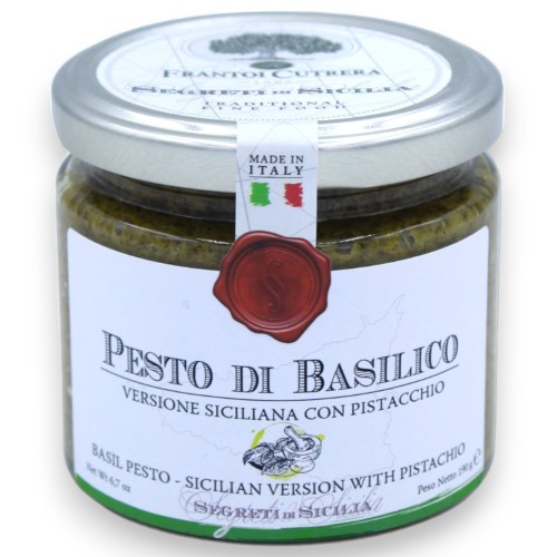 Hemlagad siciliansk basilika och pistagepesto - 190 g - 