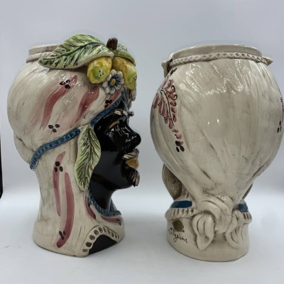 Testa di Moro Caltagirone h ca. 28cm - 
