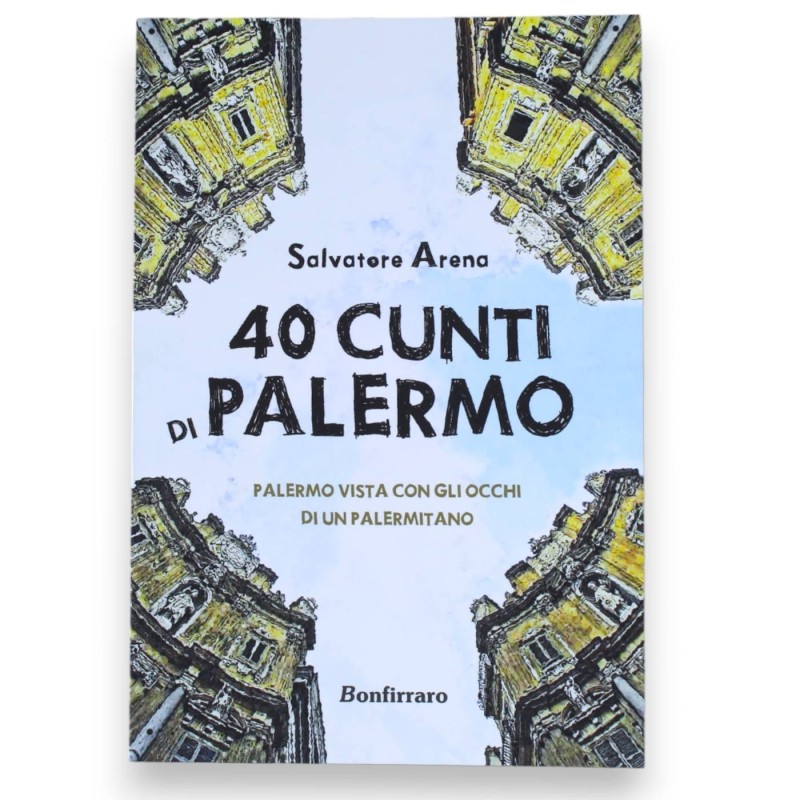 Livro "40 Cunti di Palermo" - Coleção de histórias de Palermo - 218 páginas - 