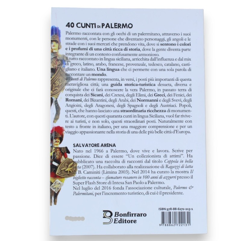 Libro "40 Cunti di Palermo" - Colección de cuentos de Palermo - 218 páginas - 