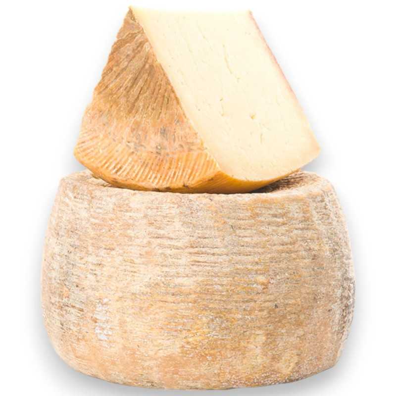 Sizilianischer Pecorino DOP – handwerklich hergestellter Käse, mit 2 Größenoptionen, 330 g oder 380 g (1 Stück) - 