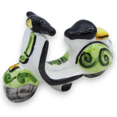 Vespa vehicle in Caltagirone ceramic - L 10 cm approx. (1pc) CAN mod - 