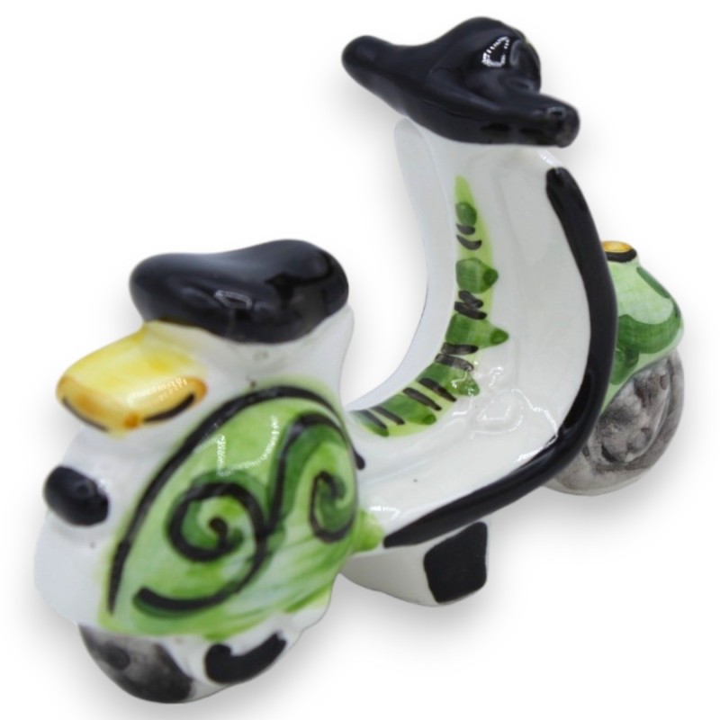 Vespa vehicle in Caltagirone ceramic - L 10 cm approx. (1pc) CAN mod - 