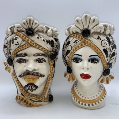Caltagirone-Mohrenkopf, Höhe 20 cm - 