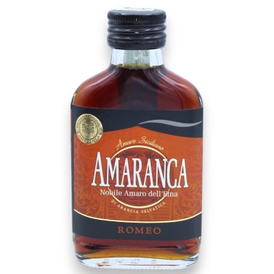 Amaranca, Nobile Amaro dell'Etna all'arancia selvatica - Con 5 Opzioni Formato (1Unità) - Vol. 30% - 