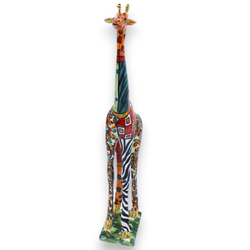 Caltagirone keramische giraffe (1 st) ÉLITE-serie modern decor, 24-karaats goud emaille - 