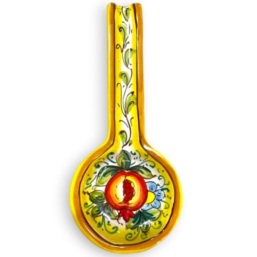 Caltagirone keramische pollepelsteun, h ca. 25 cm. (1 st) met 5 decoratieopties -  2
