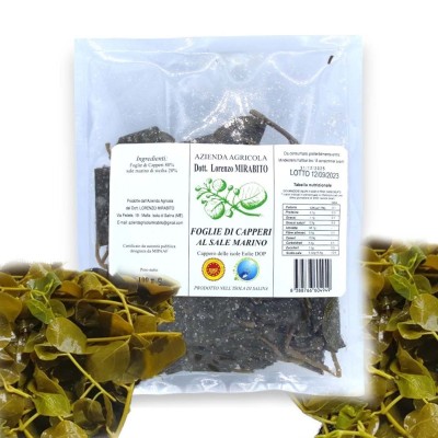 Sicilian Caper Leaves, 100 g - 