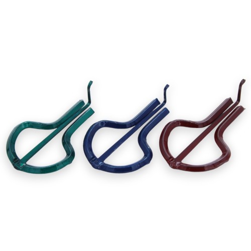Arpa de preocupación de hierro pintado, L 7 x 4 cm aprox. (1 pieza) con 3 opciones de color - 