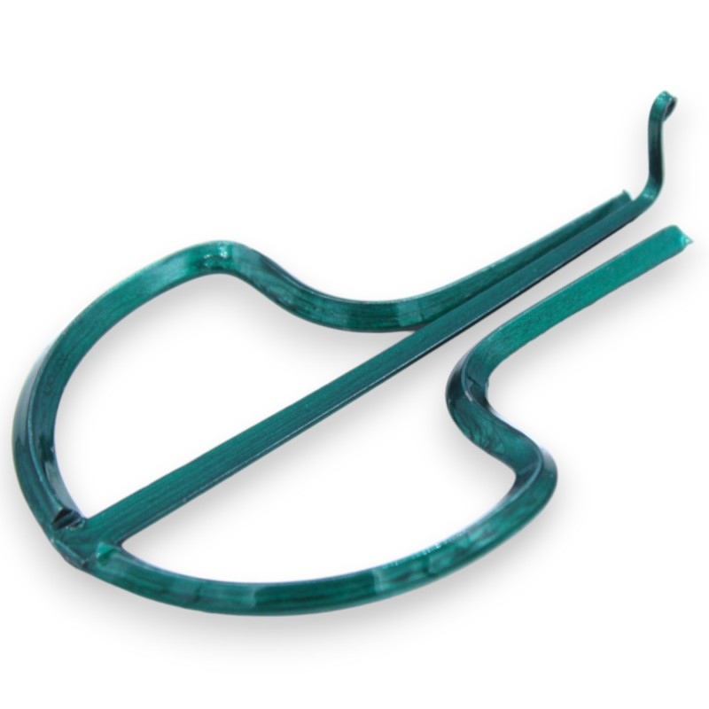 Painted iron Worry Harp, L 10 x 7 cm approx. (1pc) with 3 Color Options - 