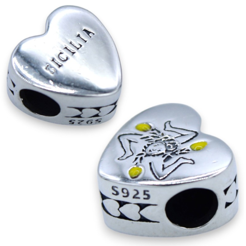 Charm-Anhänger für Armband aus 925er Silber, mit 5 Musteroptionen (1 Stück) - 