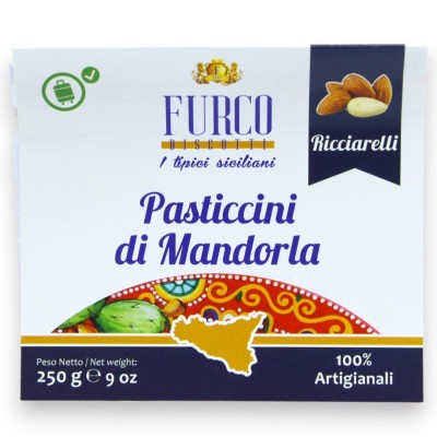 Pastelitos de Almendra Ricciarelli - 250 g - 