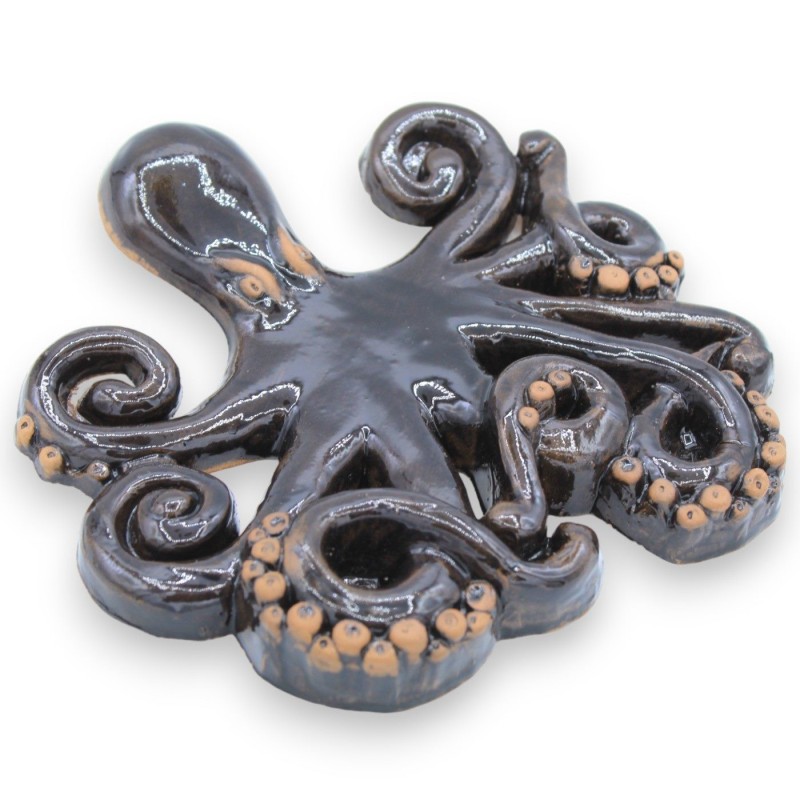 Ośmiornica z delikatnej sycylijskiej ceramiki - w trzech wersjach kolorystycznych i trzech rozmiarach (1 szt.) - 