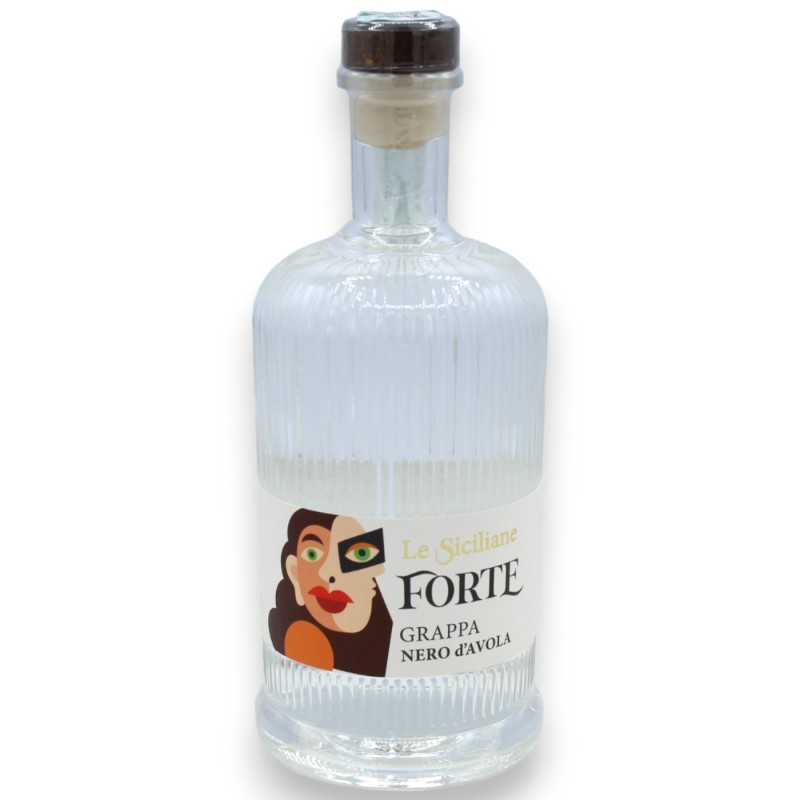Sizilianischer Artisan Grappa Nero d'Avola Strong, 40 % Vol. - 500 ml - 