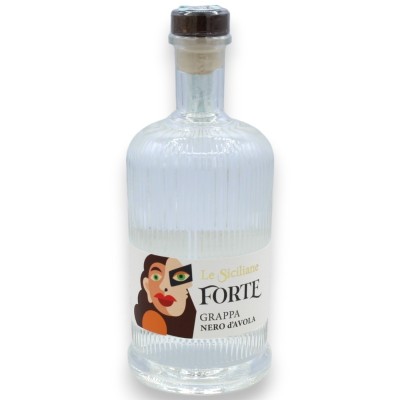 Sizilianischer Artisan Grappa Nero d'Avola Strong, 40 % Vol. - 500 ml - 