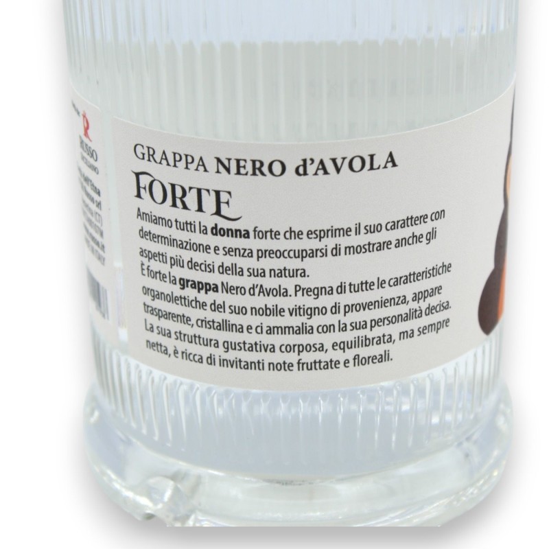 Sizilianischer Artisan Grappa Nero d'Avola Strong, 40 % Vol. - 500 ml - 