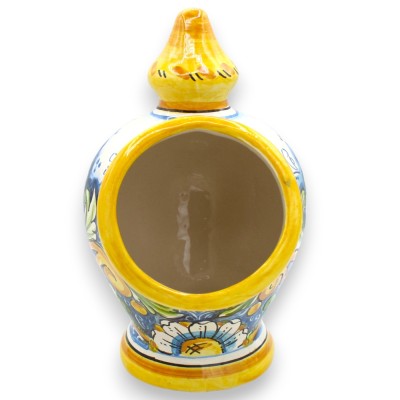 Salero típico siciliano de cerámica de Caltagirone, de unos 25 cm de altura. varias opciones de decoración (1 pieza) - 