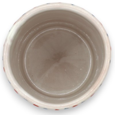 Caltagirone ceramic ladle holder, h 13 x 10 cm approx. (1pc) Random decoration and colour - 
