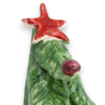 Árvore de Natal magnética, cerâmica Caltagirone, aprox. - 