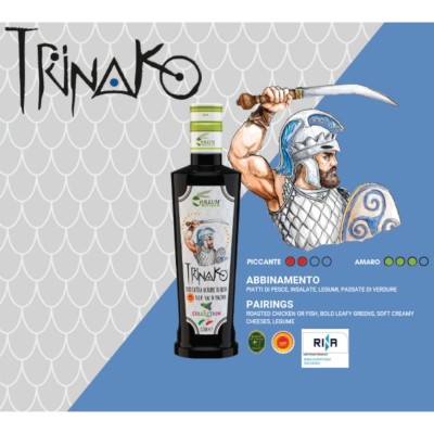 - TrinaKo - Sicilian DOP EVO Oil - COLLECTION - 500 ml Val di Mazara - 