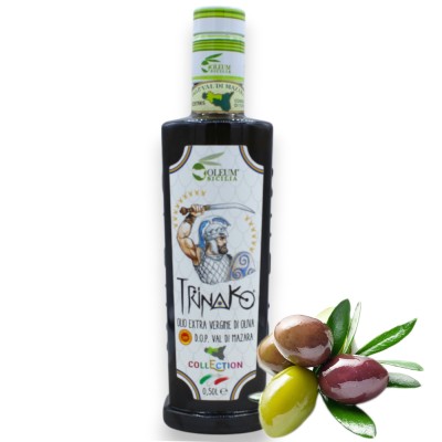 - TrinaKo - Sicilian DOP EVO Oil - COLLECTION - 500 ml Val di Mazara - 