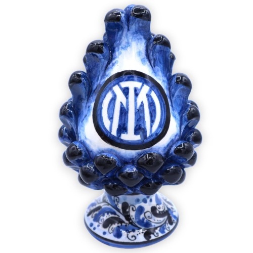 Siciliaanse dennenappel Caltagirone, Maat en decoratie Voetbalteam selecteerbaar (1st) versierde steel