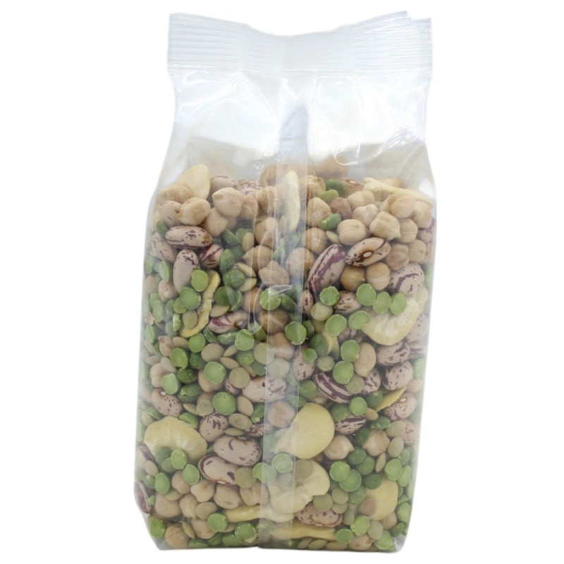 Bio-Hülsenfrüchte - Macco di San Giuseppe und Macco Verde (1 Stück) 400 g - 
