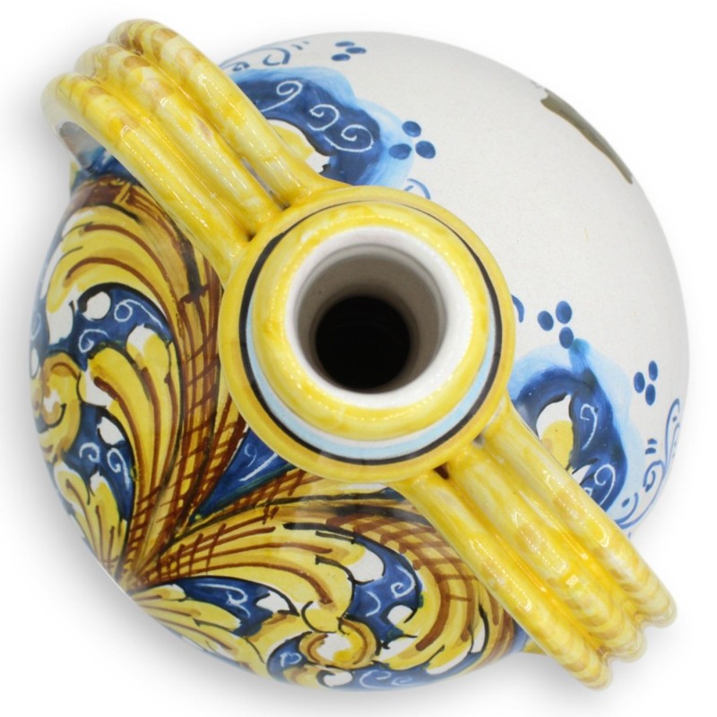 Vaso Quartara Bummulo altura 28 x 20 cm aprox. (1pc) Cerâmica Caltagirone, várias decorações - 