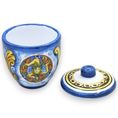 Koffieservies voor 6 personen in Siciliaans keramiek, barokke decoratie en Trinacria MD1 - 