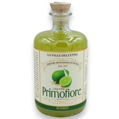 Primofiore, Limoncello Siciliano, Licor De Limón, 500 ml - Vol. 28% - 