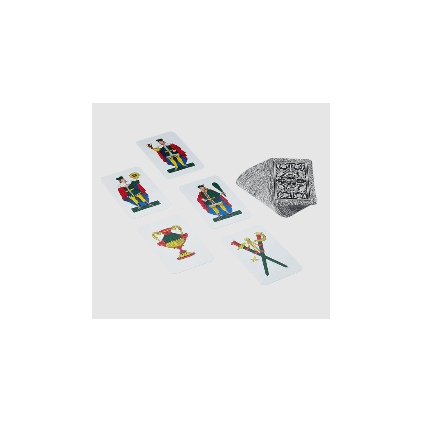 Sizilianische Spielkarten – 40 Karten Set Aus PVC Für Authentisches Kartenspiel