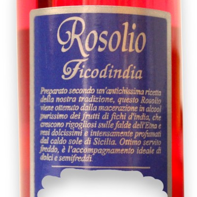 Etna Liqueur Rosolio de Figue de Barbarie, 25% Vol. - 100 ml - 