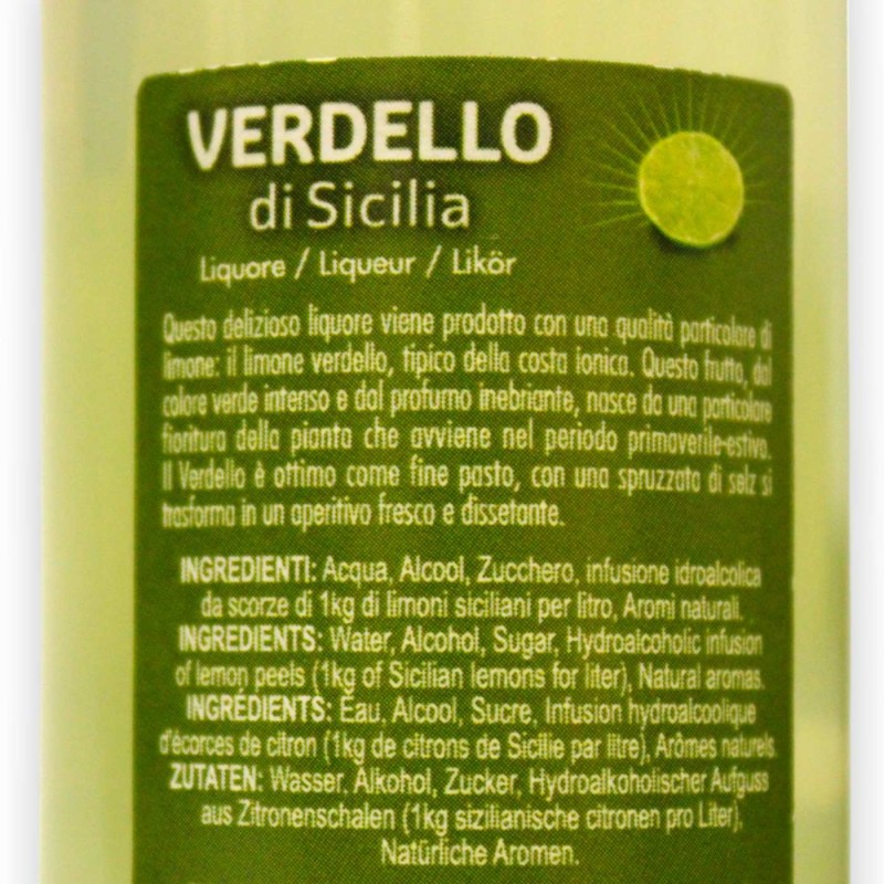 Verdello di Sicilia, vol. 30% - 100ml - 