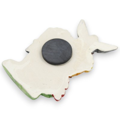 Åsna "Sciccareddu" magnet Magnet, siciliansk keramik, h 8 x 5 cm ca. (1 st) 100 % handgjord - 