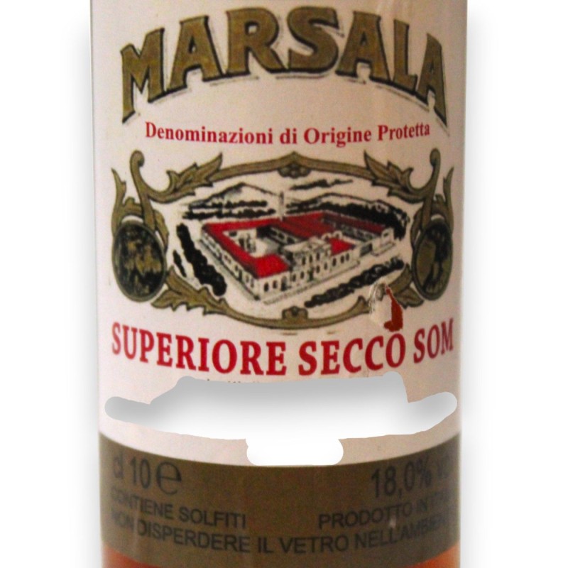 Marsala Superiore Secco SOM DOP, tom. 18% - 100 ml - 