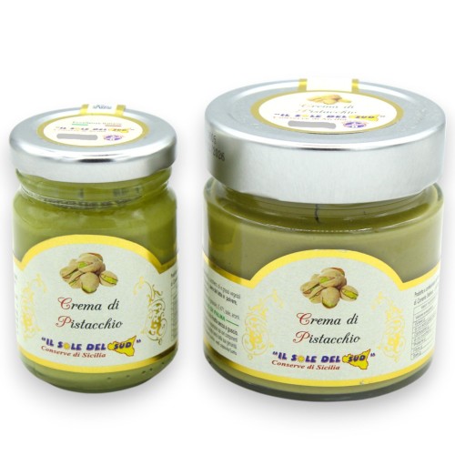 Crema de pistacho siciliana - dos opciones de tamaño (1 unidad) SIN GLUTEN - 