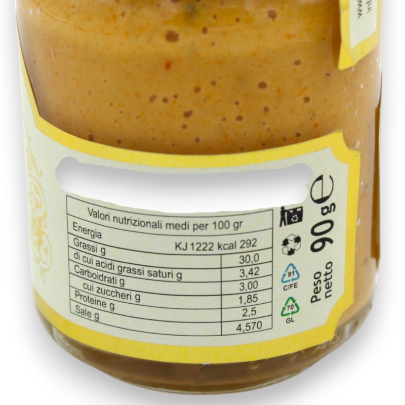 Creme de Caponata Siciliana Artesanal, duas opções de tamanho (1 unidade) SEM GLÚTEN - 