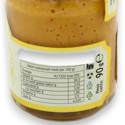 Creme de Caponata Siciliana Artesanal, duas opções de tamanho (1 unidade) SEM GLÚTEN - 