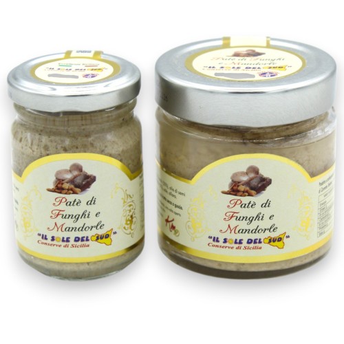 Patê Artesanal de Cogumelos e Amêndoas, duas opções de tamanho (1 unidade) SEM GLÚTEN - 